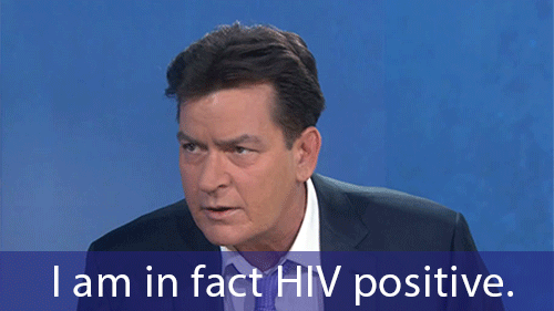 charlie sheen HIV Positive