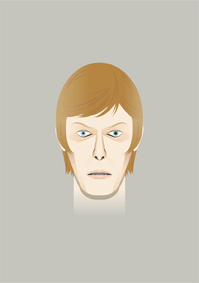 David Bowie's Transformations Gif