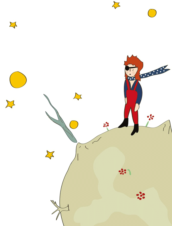 David Bowie as Little Prince