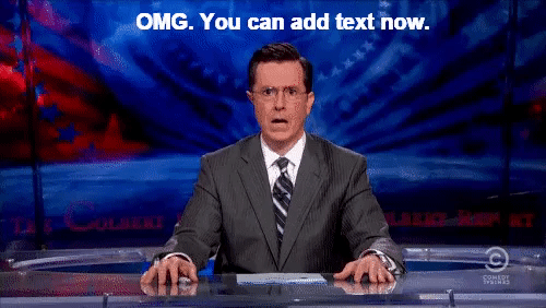 » The best animated GIFs on the internetAmazing! Now Add  Text on GIFs! (GIF Tutorial)